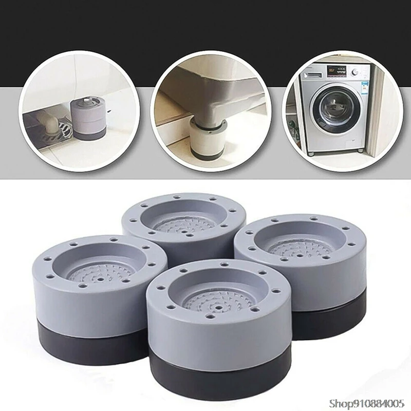 

Anti-slip And Noise-reducing Washing Machine Feet Non-slip Mats Refrigerator Anti-vibration pad Kitchen Bathroom Mat Accessories