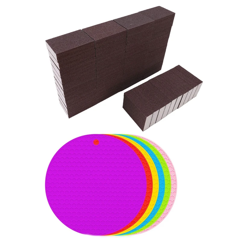 6 упаковок силиконовых держателей для горшков термостойкие и 50 шт./лот 100X70X25mm