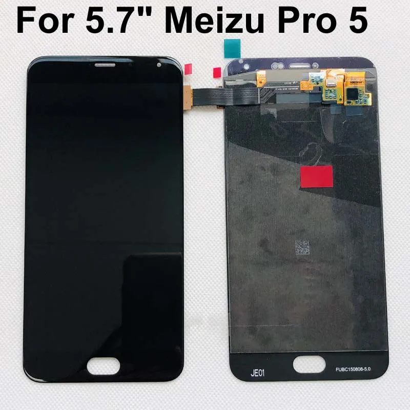 Оригинальный AMOLED 100% протестированный AAA 5 7 &quotдля Meizu Pro Pro5 ЖК-экран + сенсорная