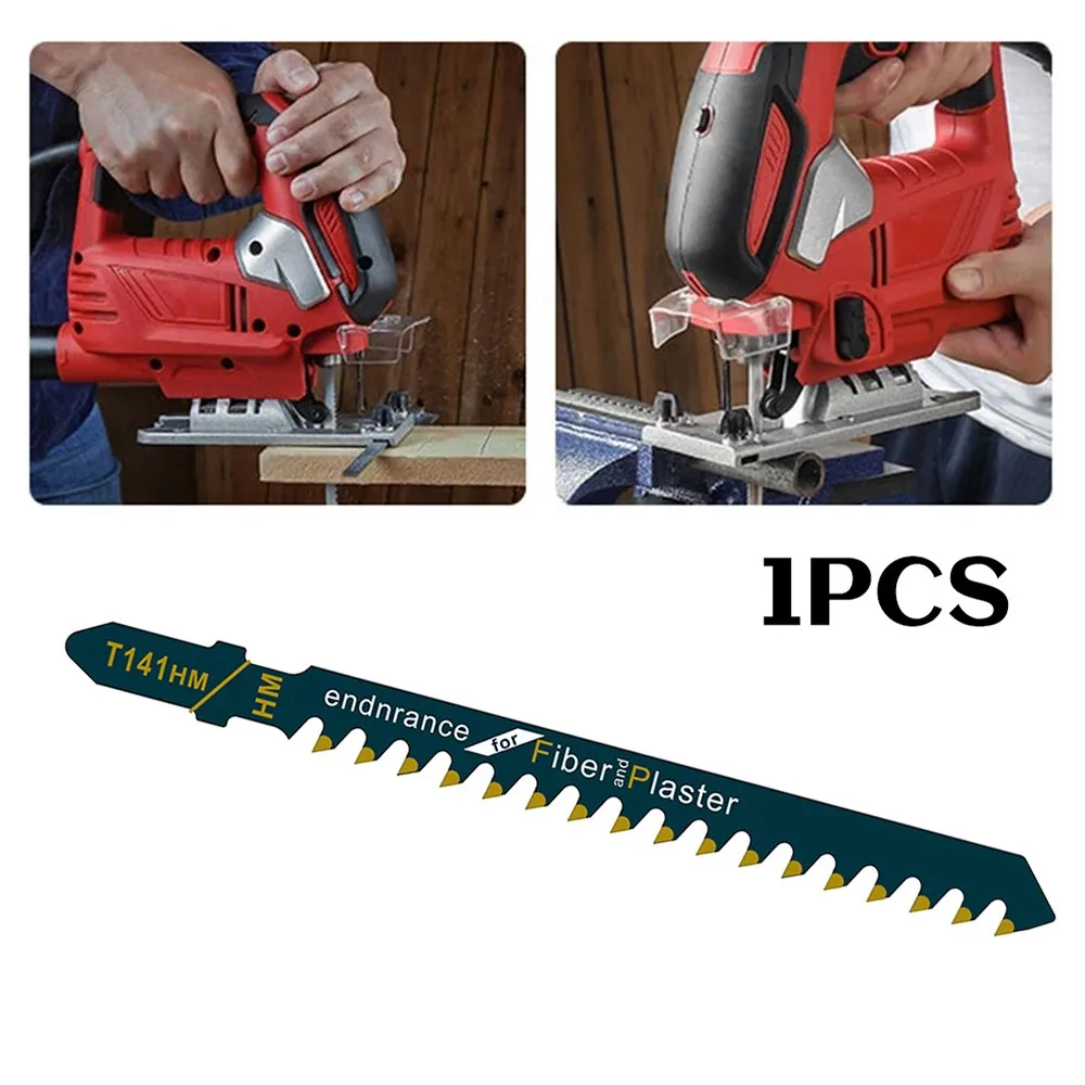 

1Pcs T141HM Reciprocating Saw Blade For Woodworking Saber Saw Blade PVC Fibreboard Plastic Wood Metal Cutting Tool Accessory