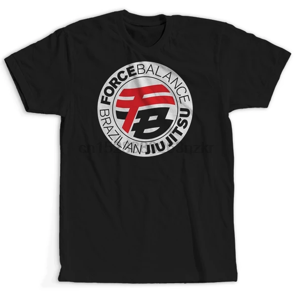 Новая футболка Force Balance для бразильского джиу-джитсу йоги 100% хлопок дешевый