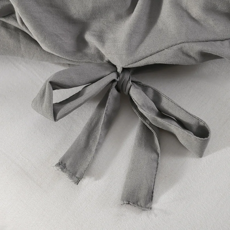 

Elka Pure Color Fashion Duvet Cover Bedding Set Comforter Bedding Sets Oceania