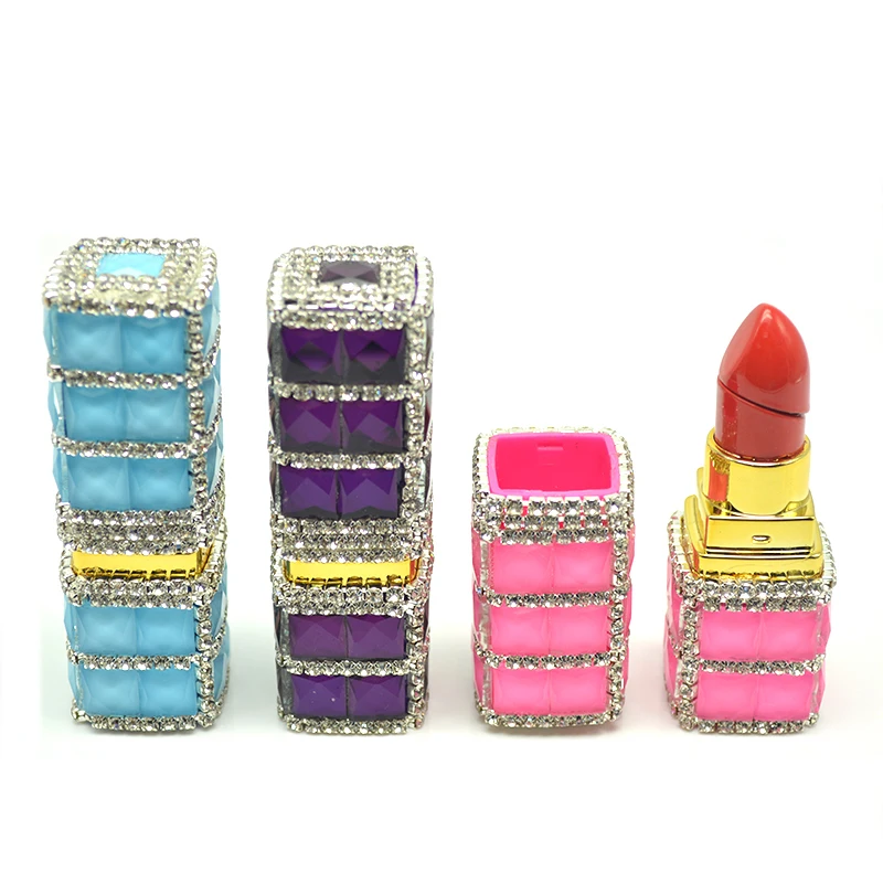 Зажигалка в форме помады многоразовая Бутановая фонарь с защитой от ветра usb 1