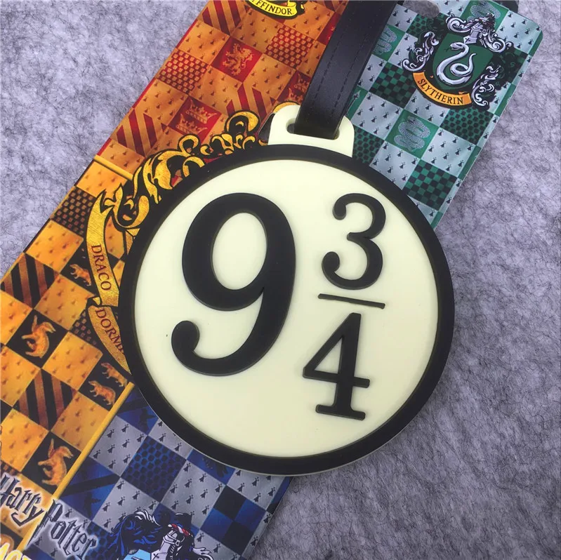 Hp Платформа 9 3/4 Hogwartses Gryffindor Ravenclaww Hufflepufff багажная бирка ID адрес держатель багажа
