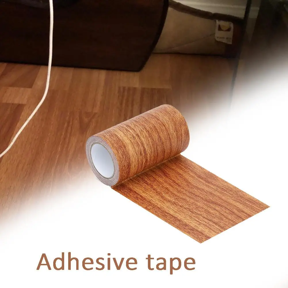 Новинка 5 шт./компл. ремонт нашивка лента текстурированная древесина клейкая для
