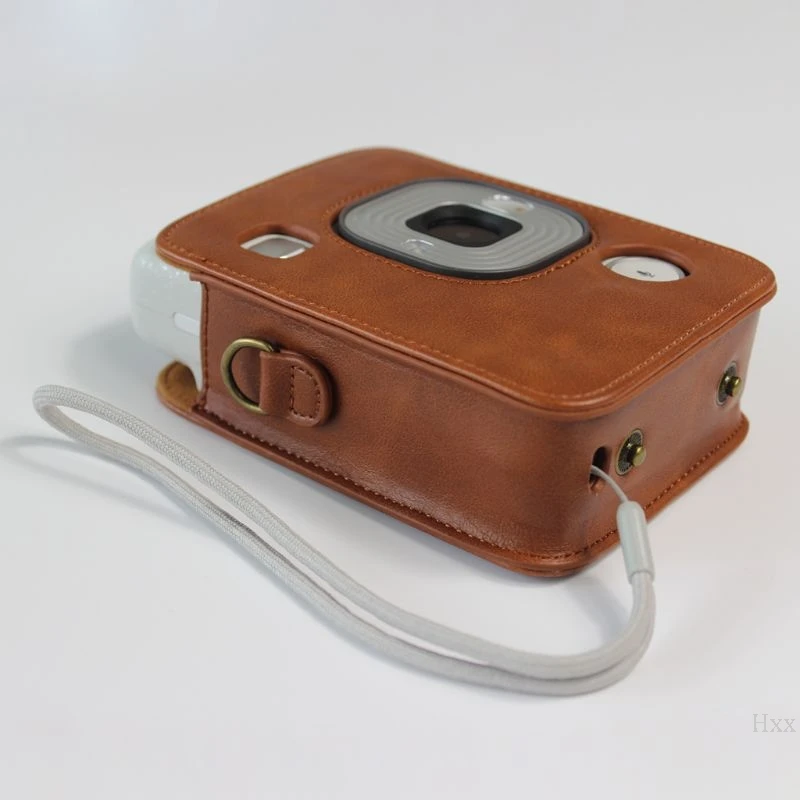 Высококачественная сумка из искусственной кожи в кожаном футляре для Fuji Fujifilm Instax Mini Liplay Kit