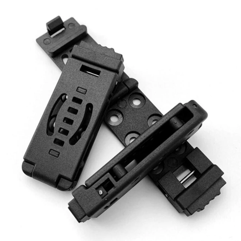 

Tactical KYDEX Gun Holster Waist Clip Scabbard K Sheath Waist Clip Knife Magazine Pouch backpack Clip with Screws Hunting