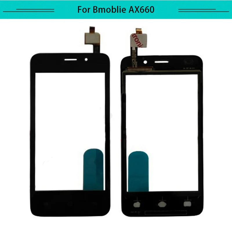 Сенсорная панель 20 шт./лот для Bmobile ax660 сенсорный экран стекло дигитайзер сенсор