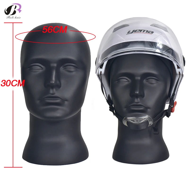 Мужская Реалистичная манекен из ПВХ головки продажи для шляпа Дисплей| |