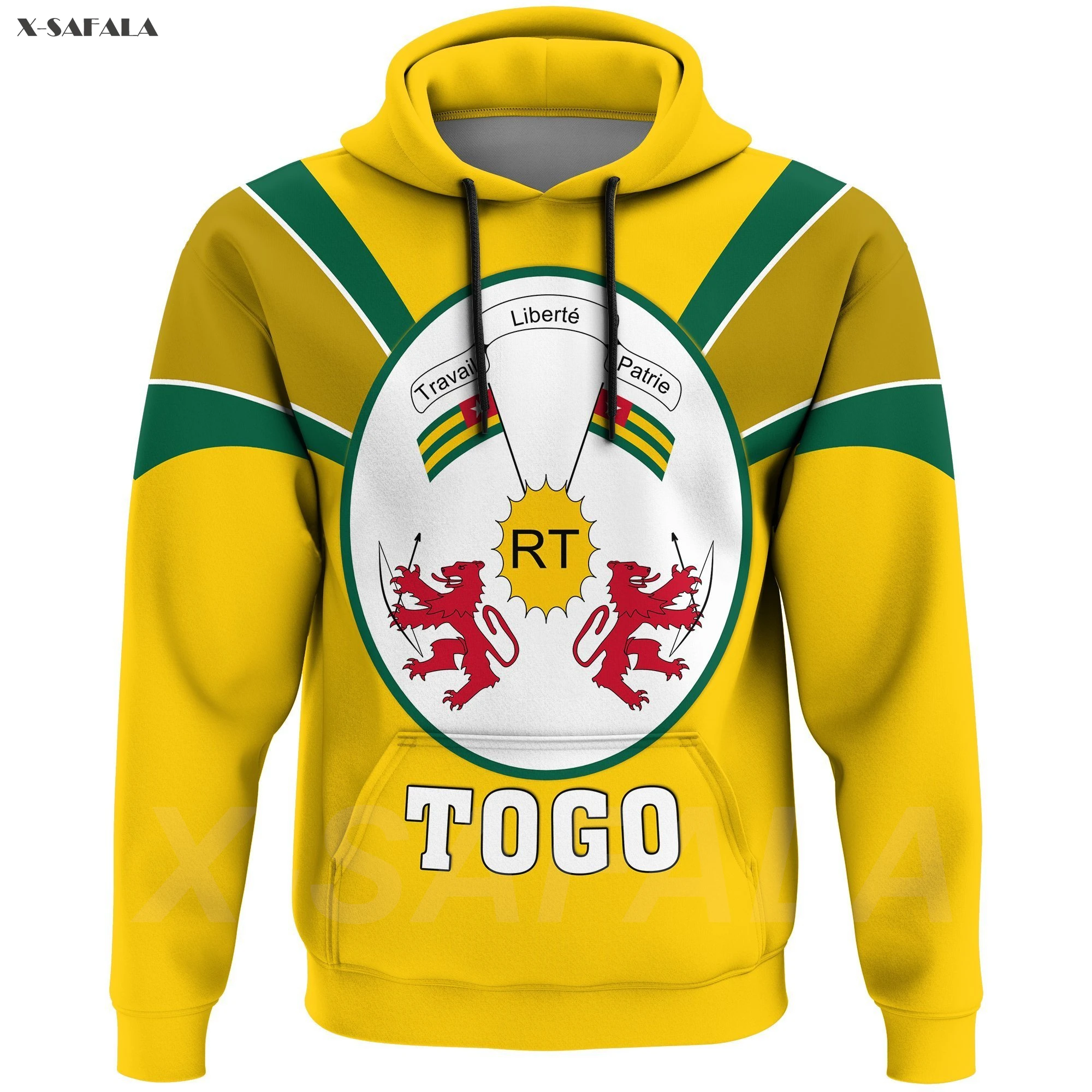 Толстовка с 3D принтом флага того из Сенегала для мужчин и женщин пуловер на