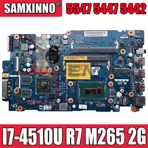 brand new la b012p i7 4510ui7 4500u for dell inspiron 5547 5447 5442 laptop motherboard r7 m265 2g cn 05md4v 5md4v mainboard free global shipping