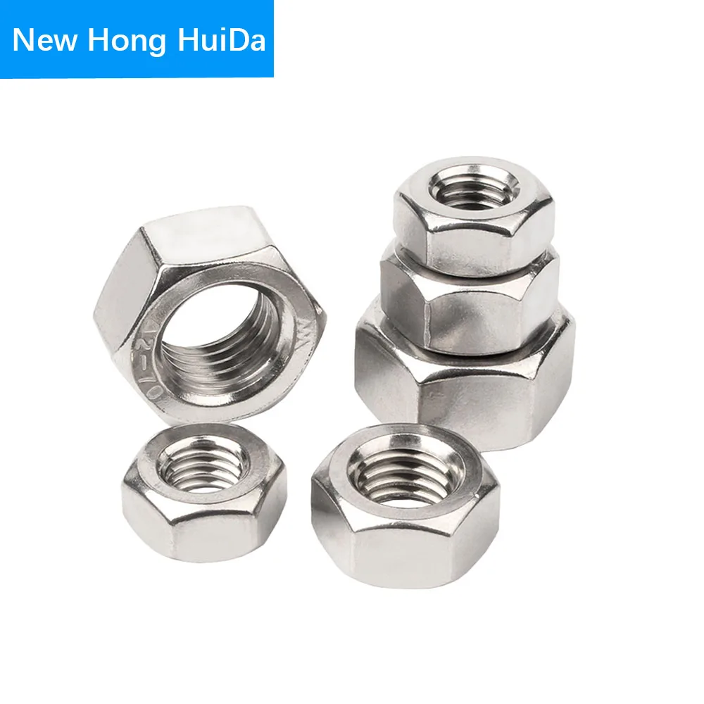 Шестигранная гайка для измерения резьбы шестигранные гайки винт M1 M33 болт 304