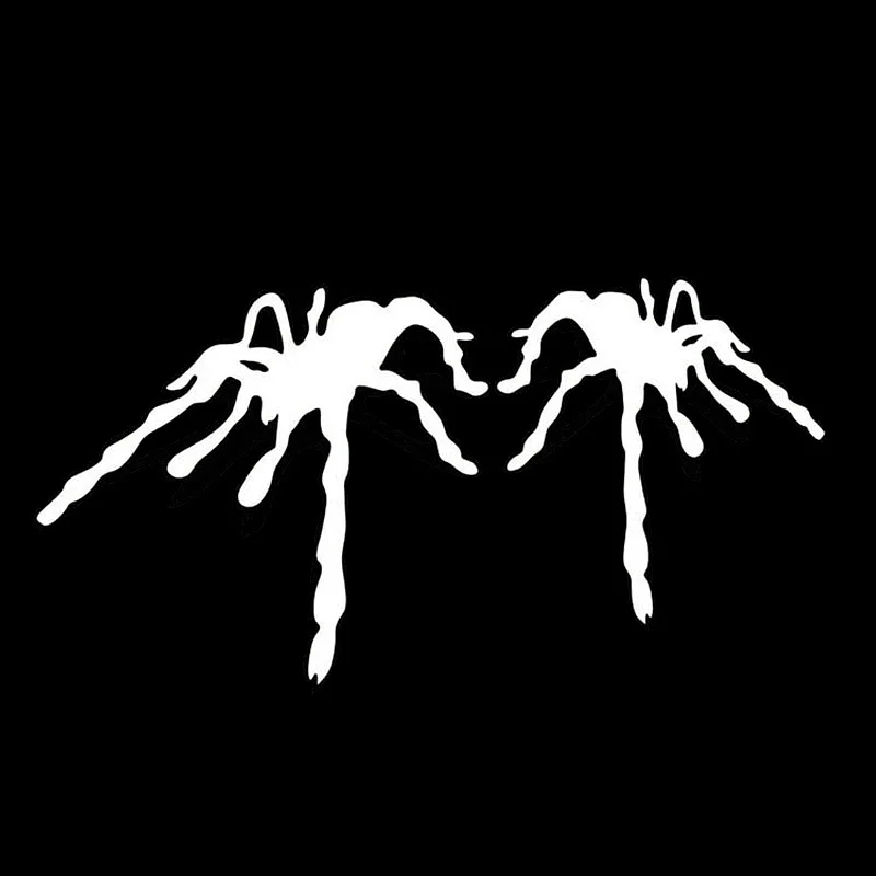 

Car Sticker Evil Spider Stereo Shadow Decorative Car Sticker Waterproof PVC Decals 14cm* 7.3cm