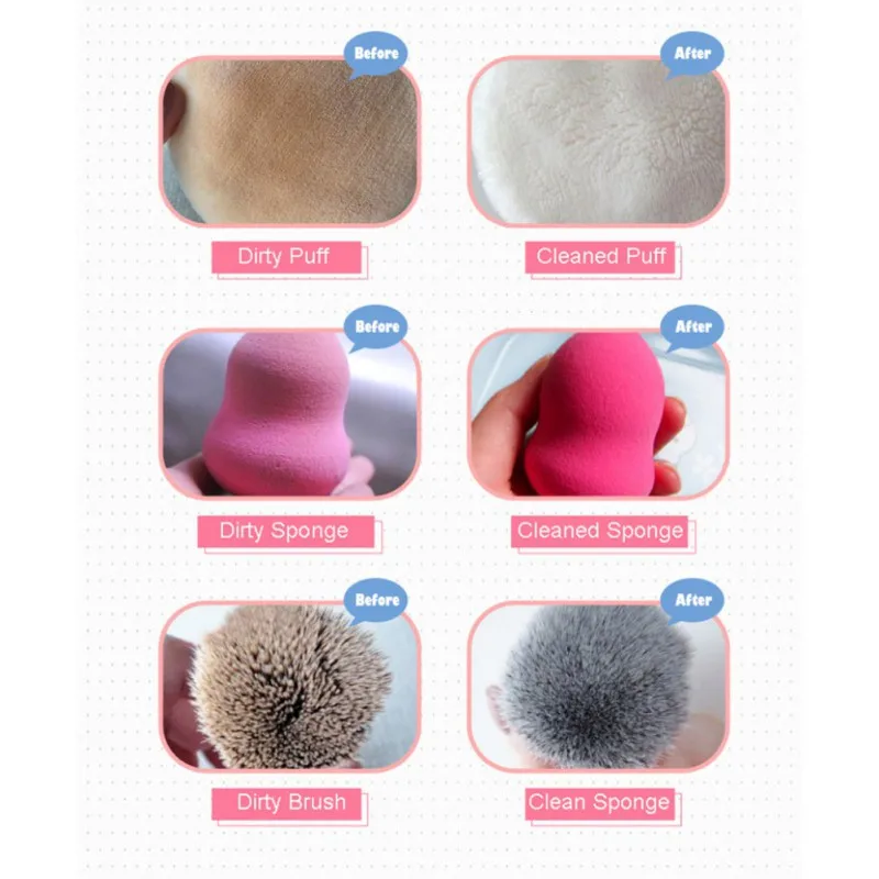 

Professional Makeup Brush Liquid Cleaner Quickly Cleaning Blush, Puff Cleaner Remover Tool 180ml Dropshipping