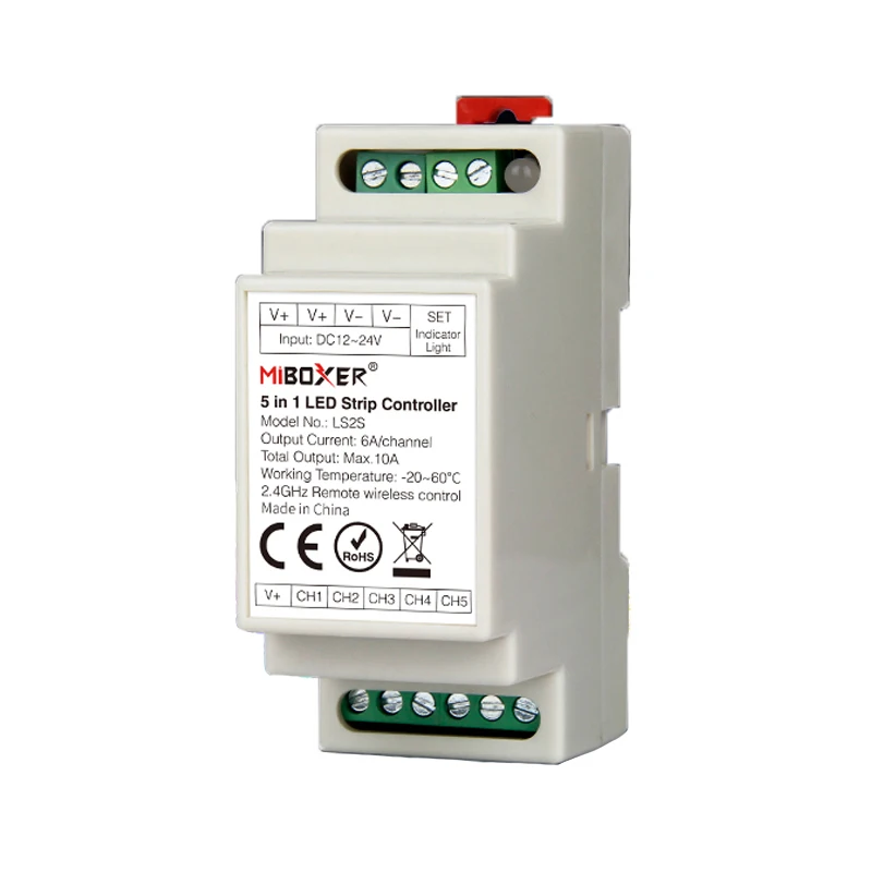 Новый Milight 5 в 1 Led RGBCCT полосы контроллера 2 4 г RF пульт дистанционного управления