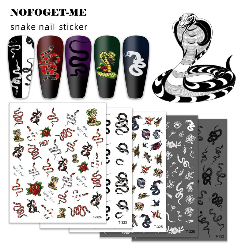 

Змея 3D наклейки для ногтей разных цветов с рисунком бабочек и цветов наклейки в виде букв для маникюр Сделай Сам наклейки для ногтей
