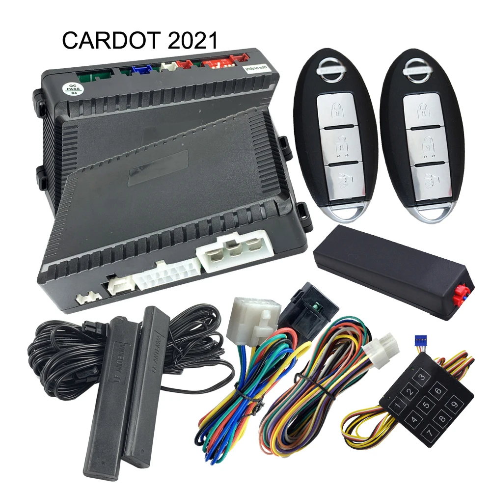 

Drop Shipping KOL Cardot Remote Start Stop Engine Passive Keyless Entry Auto Lock Unlock Finding The Car Car Alarms