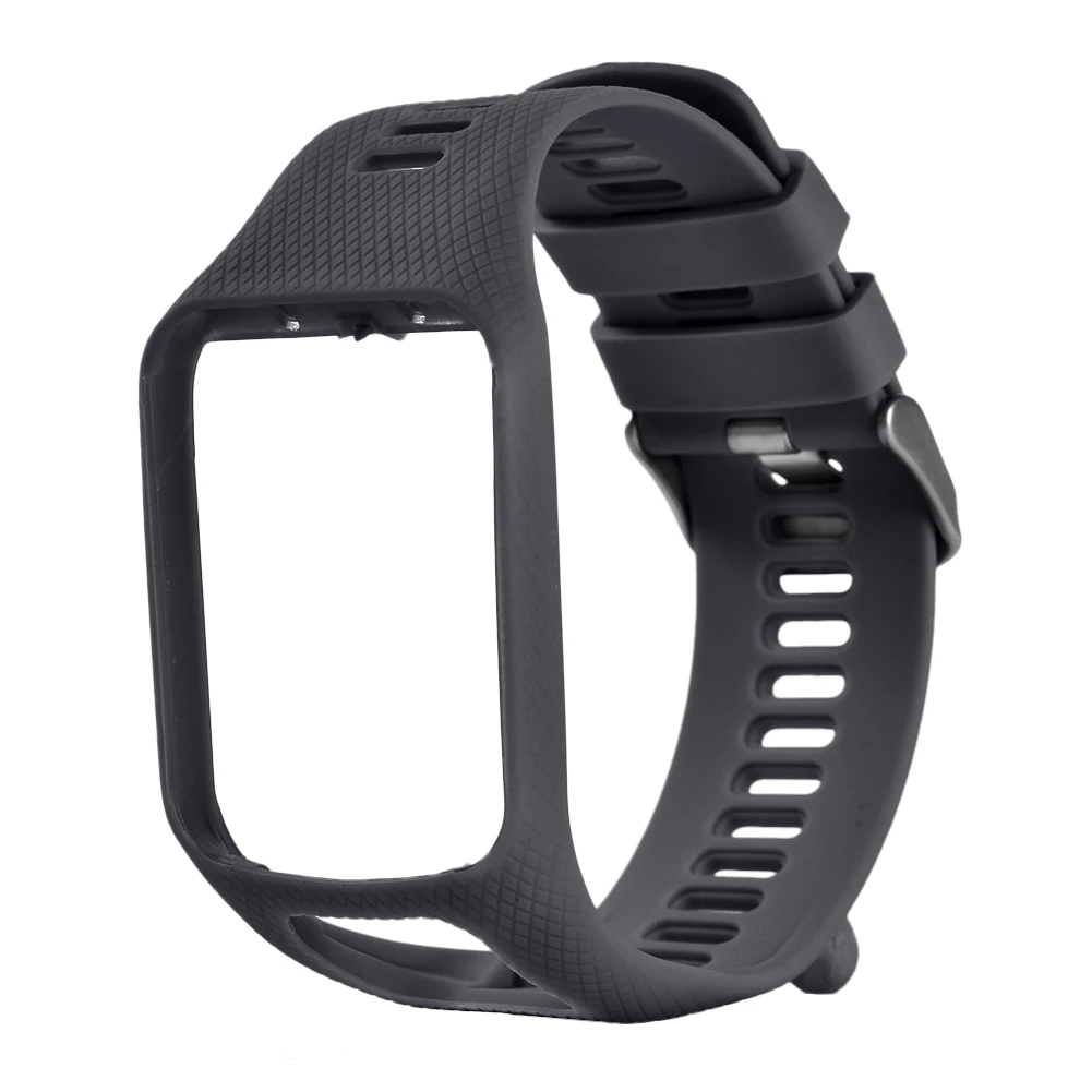 Сменный силиконовый ремешок для Tom Runner 2/3 Spark/3 Спортивные часы c GPS TPE Жесткий ПК держатель водонепроницаемые часы аксессуары