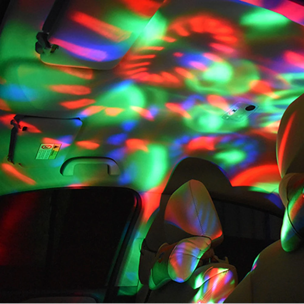 Новый мини USB светодиодный музыкальная резонаторная Управление атмосфер для