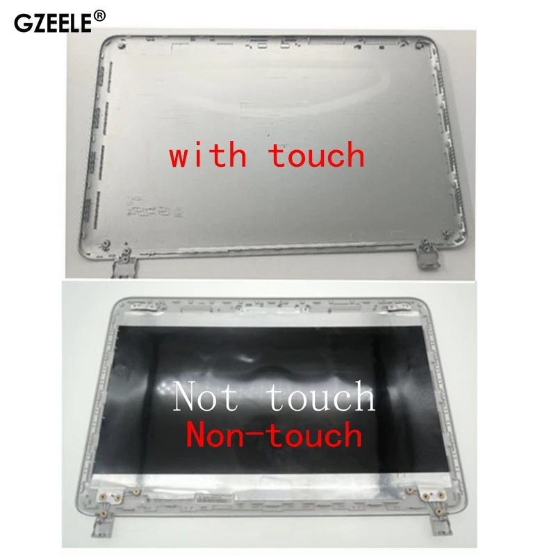 Задняя крышка ЖК-дисплея для ноутбука HP Pavilion 15-P 15-P066US 15-P000 Silver Non-touch 762508-001/с