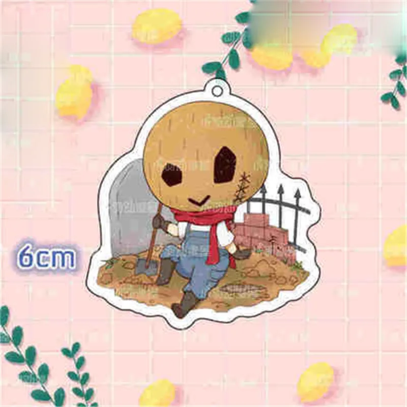 Аниме мультфильм ангелы смерти Рейчел Исаак акриловый кулон брелок Хэллоуин