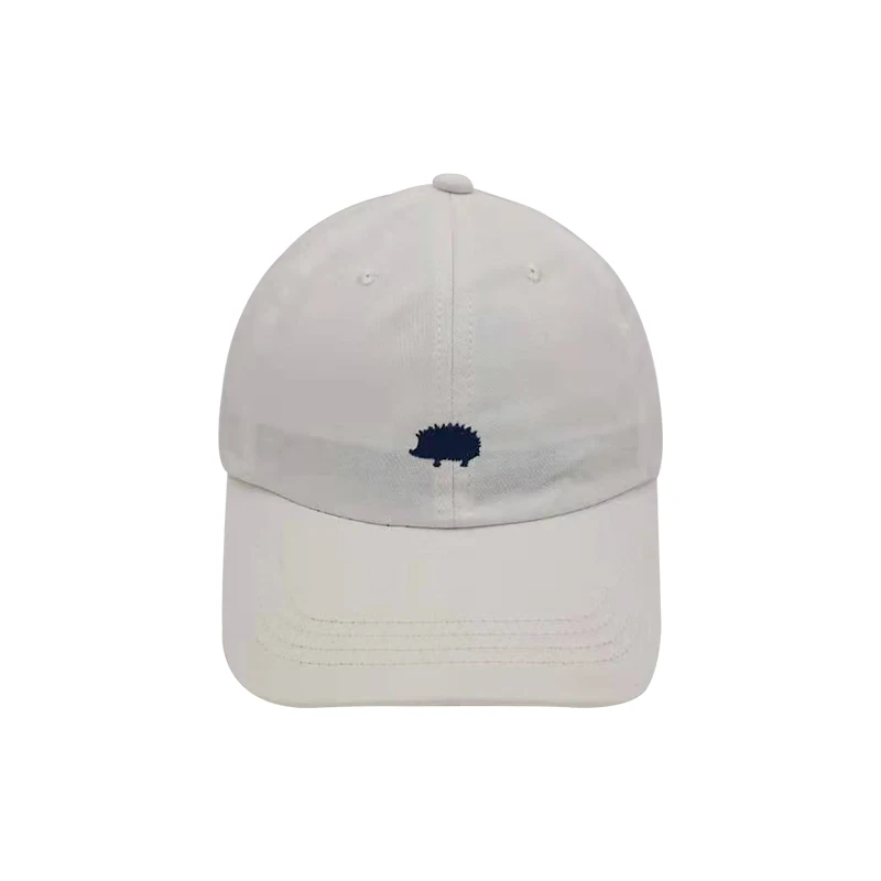 Бейсболка с вышивкой Ежик для мужчин и женщин летняя Кепка унисекс эксклюзивная