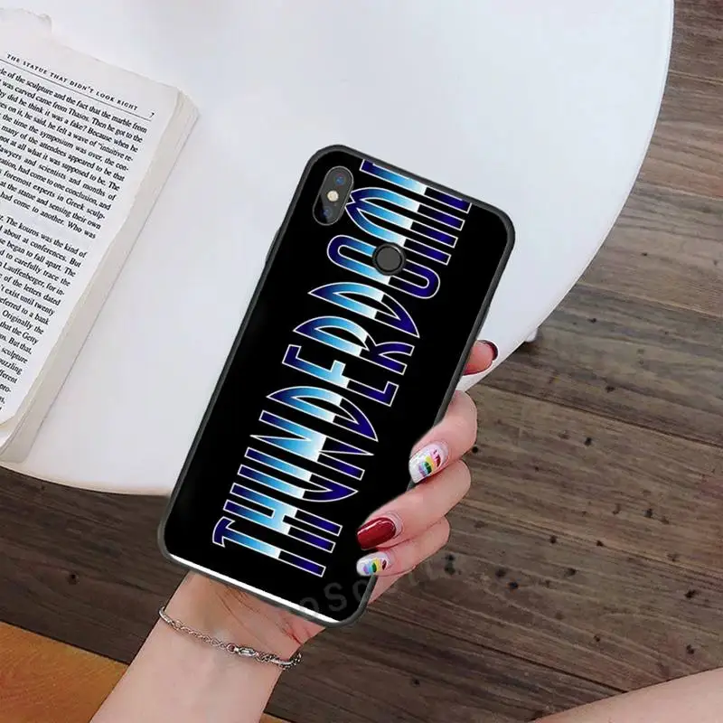 Черный телефонный чехол хардкор Wizard Thunderdome Корпус Корпуса для Xiaomi Redmi 4x5 plus 6A 7 7A 8 mi8