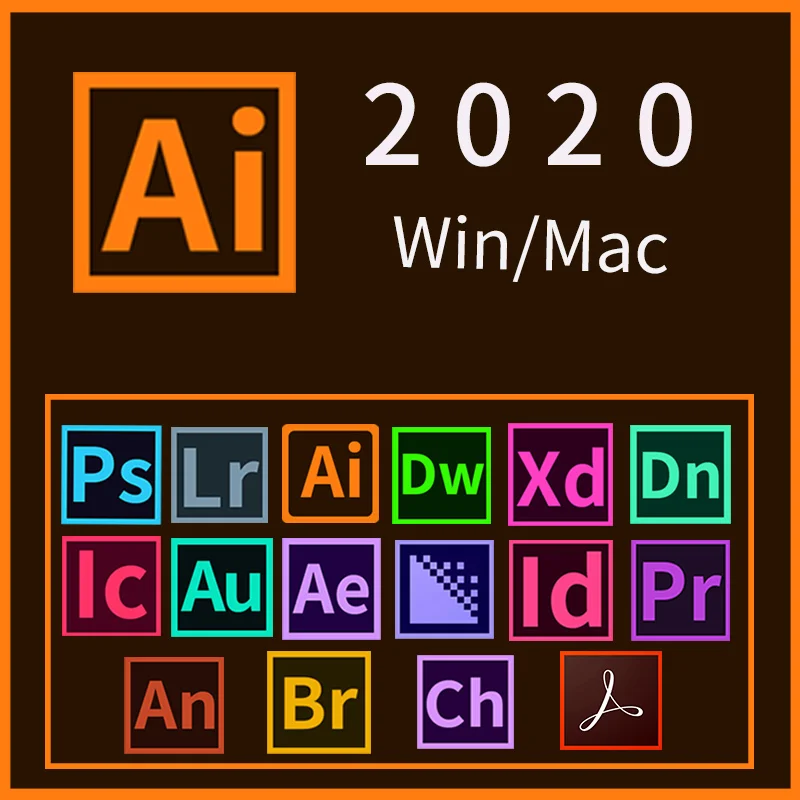 

illustrator 2020 activation-free one-click installation is suitable for Win and Mac books
