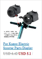 Складная труба квадратный стержень складывающаяся трубка замена для Kugoo S1 S2 S3 8 дюймов электрический скутер скейтборд