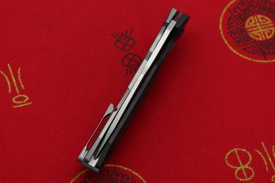 Новинка KANEDEIIA ZT0999 складной нож M390 лезвие Титан+ рычаг CF утилита Кемпинг Охота Карманные Ножи EDC инструменты