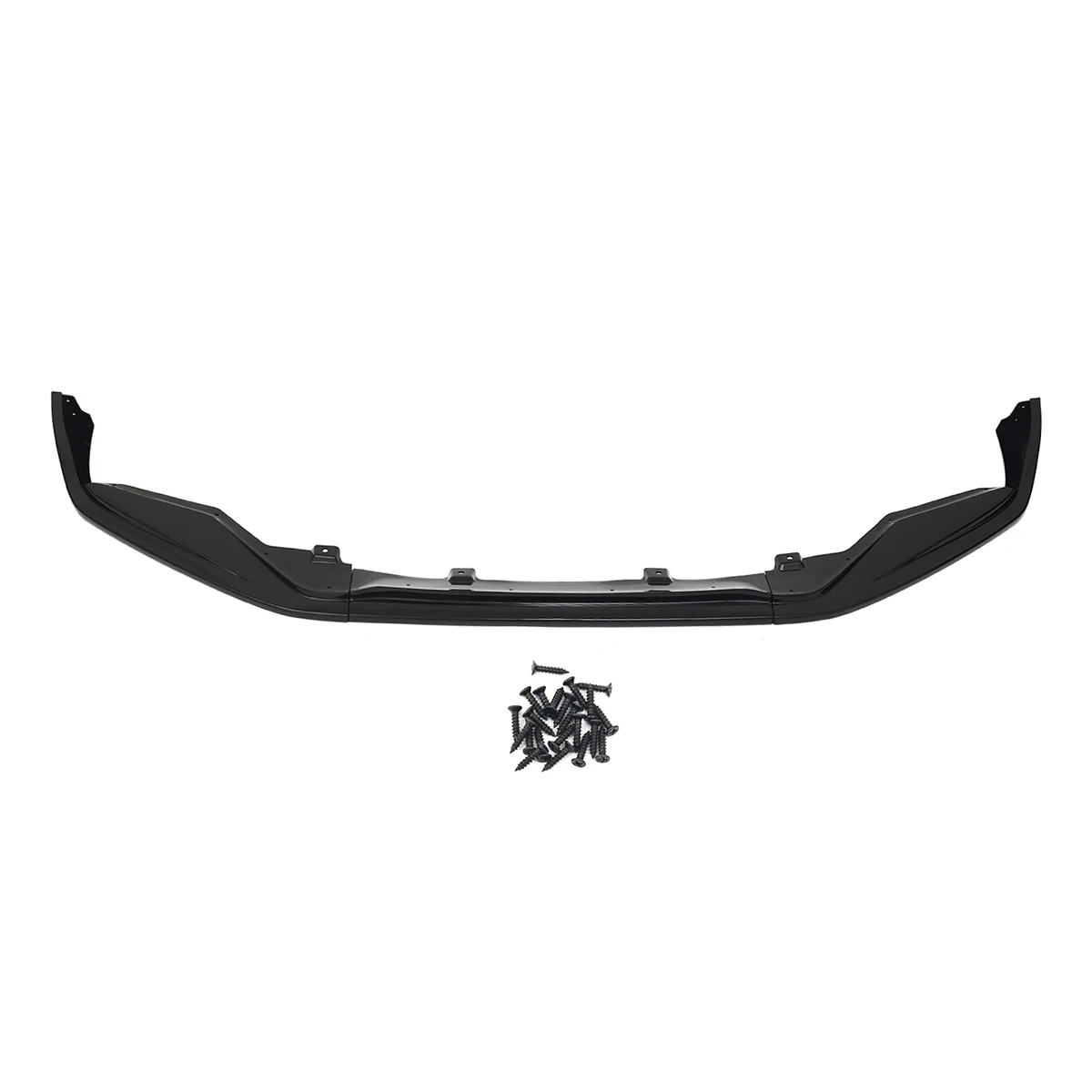 Высокое качество глянцевый черный Автомобильный передний бампер сплиттер