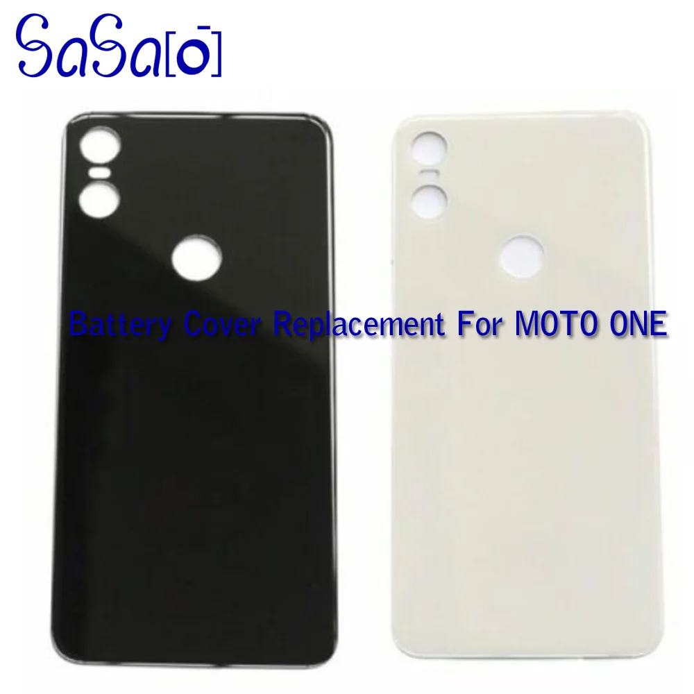 10 шт. корпус чехол для Motorola Moto one/one macro Задняя крышка батареи задняя дверь панель