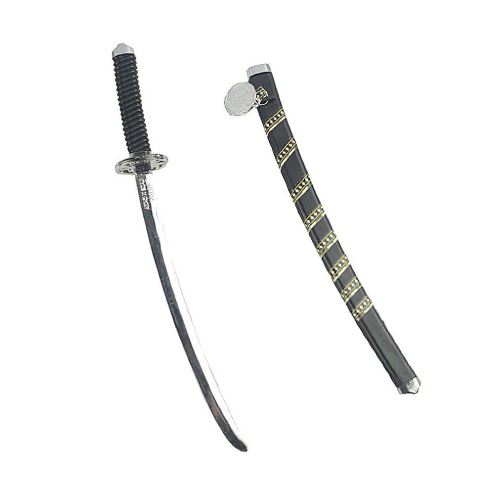 Пластиковый японский самурайский игрушечный меч реквизит для платья на Хэллоуин