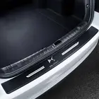 1 шт., защитная наклейка на багажник автомобиля, из углеродного волокна