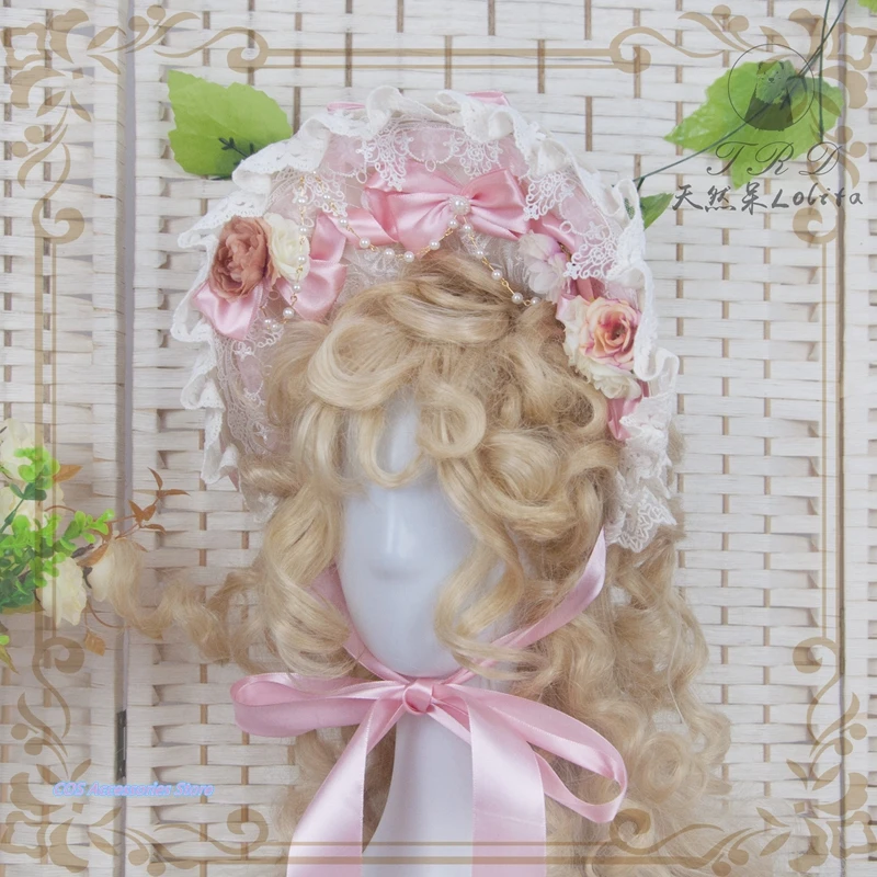 Японский оригинал ручной работы в стиле &quotЛолита&quot капот великолепные