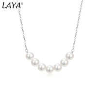 laya natural freshwater pearl necklace for women 925 sterling silver fashion elegant high quality fine jewelry 2021 trend