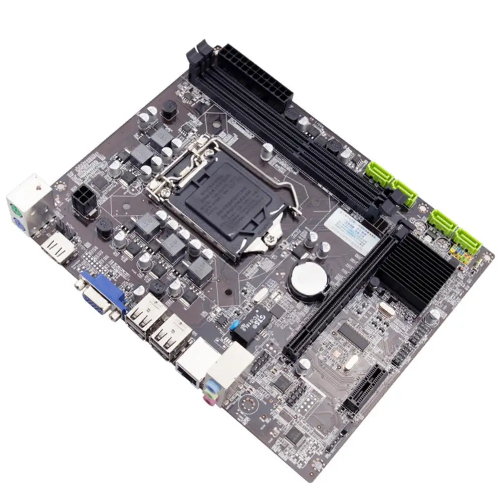 M-ATX материнская плата H55 Socket LGA 1156 VGA HDMI DDR3 с двумя каналами для Intel LGA1156Core I3 I5 I7 Xeon 3470 cpu материнская плата