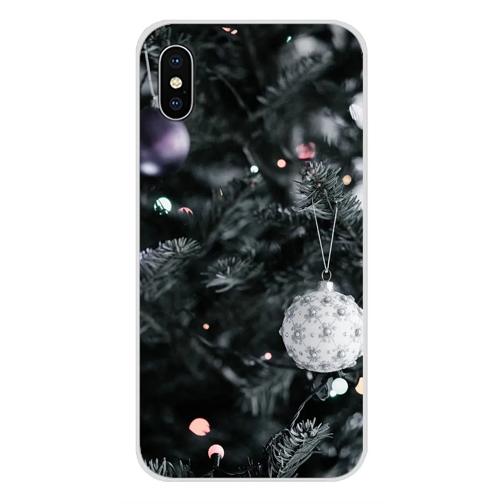 Рождественская елка Новогодние аксессуары чехлы для телефонов Samsung Galaxy A3 A5 A7 A9 A8