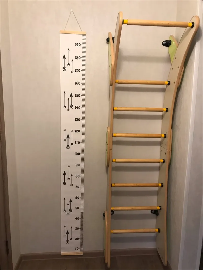 Линейка в скандинавском стиле для детей детская Ростовая Таблица размеров