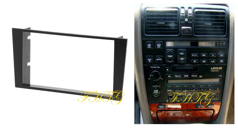 Автомобильный радиоприемник комплект приборной панели подходит для Lexus LS400 1996