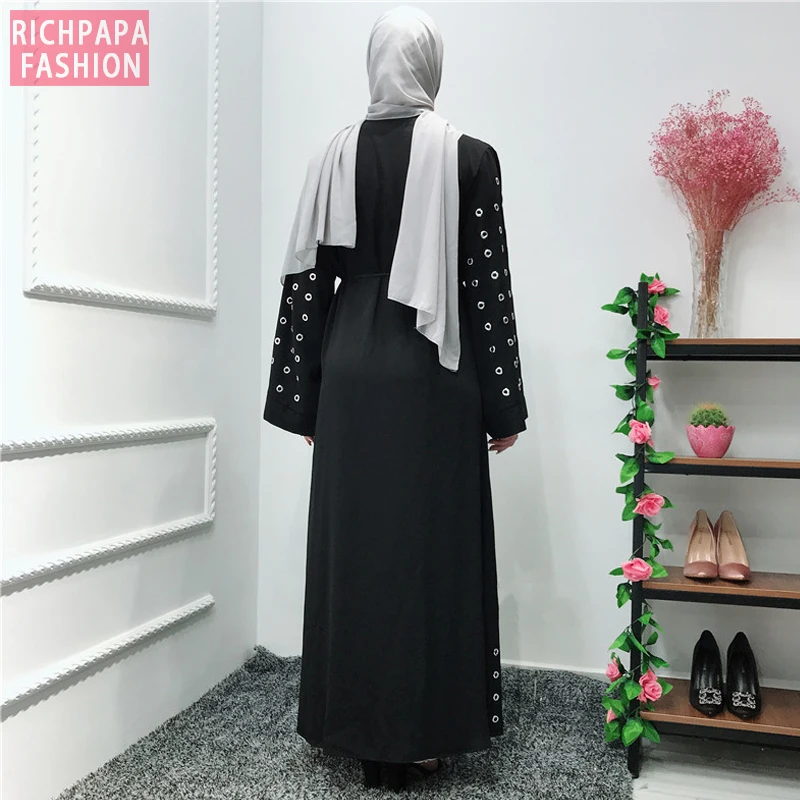 Женское кимоно Caftan Abaya мусульманское платье Дубая индейка женская одежда