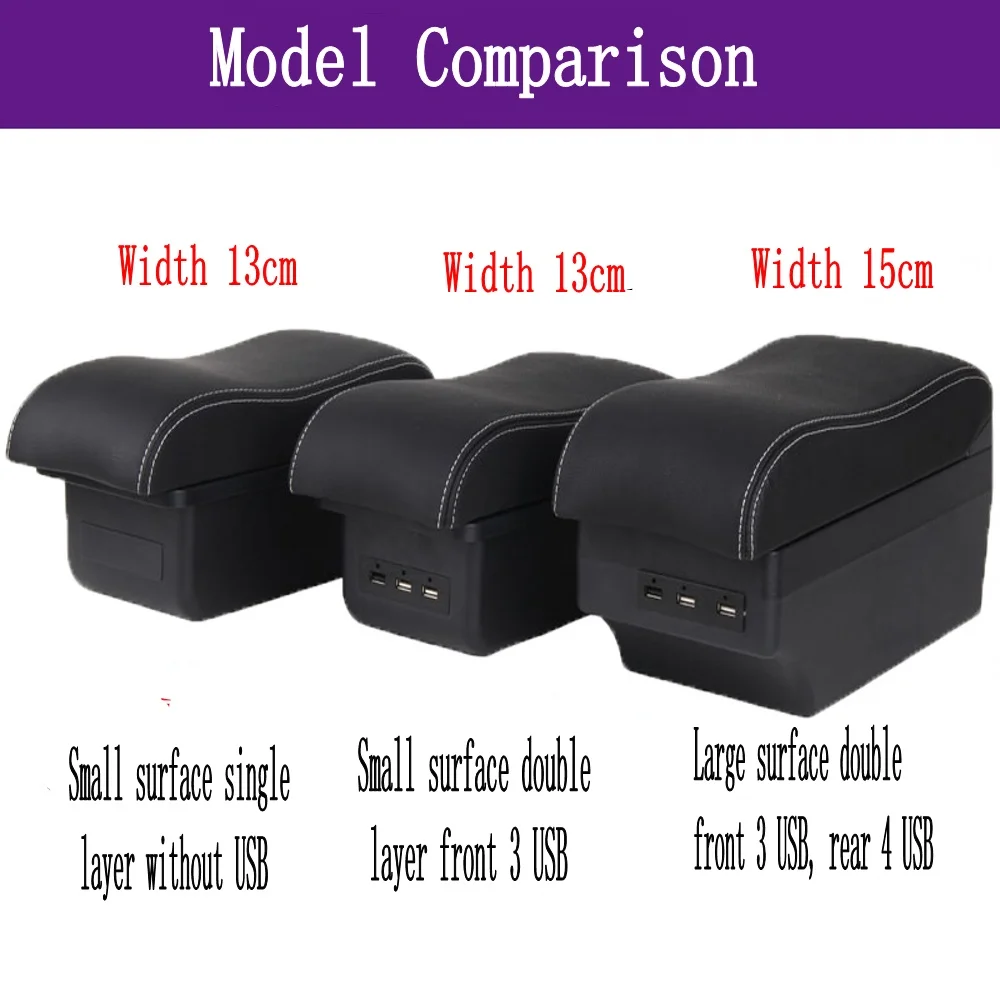 for suzuki swift armrest box for suzuki swift 2005 2021 car armrest car accessories interior storage box retrofit parts free global shipping