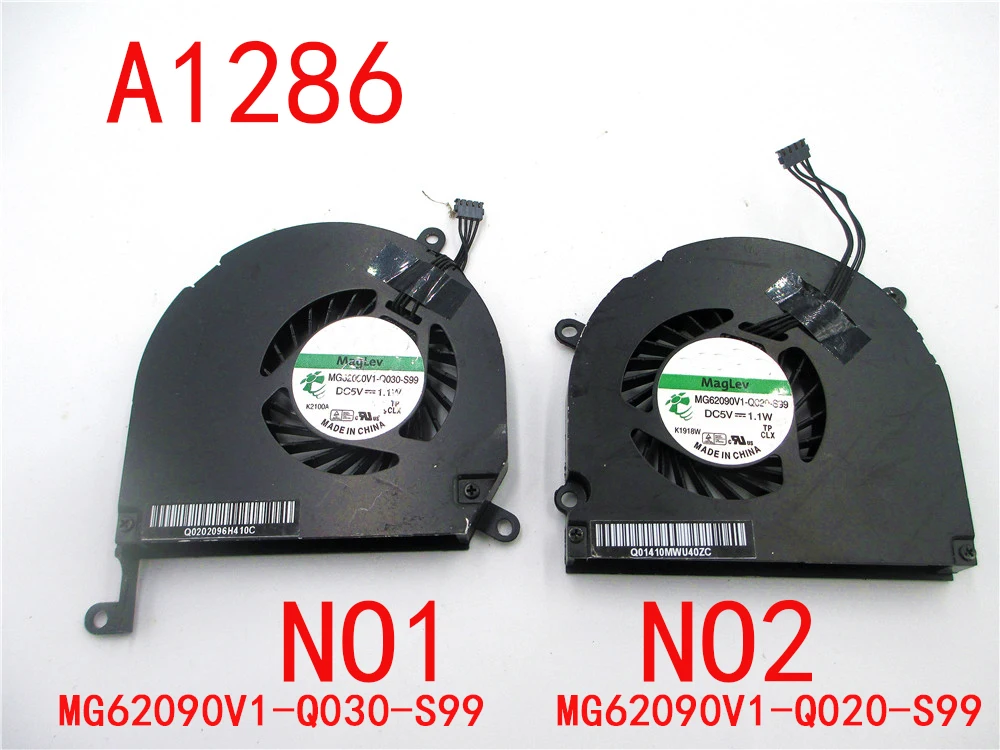 Процессор охлаждение COOLIG вентилятор для Apple MacBook Pro 1" B470 A1286 MB985 mb985 mc371 mc721 md322 MG62090V1-Q030-S99 KSB0505HB 8F51