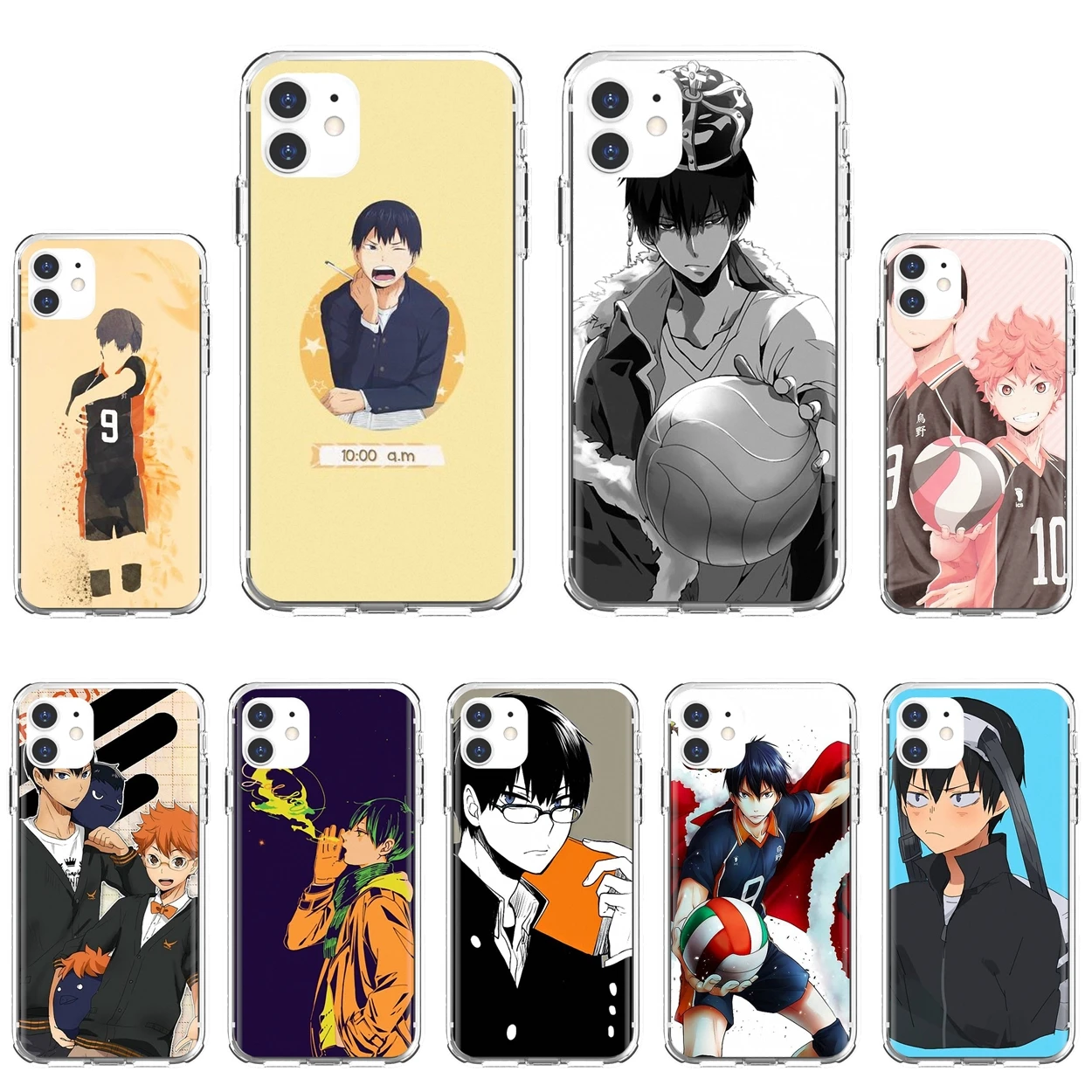 

Anime-kageyama-tobio-Haikyuu-Character For Apple iPhone 10 11 12 Pro Mini 4S 5S SE 5C 6 6S 7 8 X XR XS Plus Max 2020 Case Cover