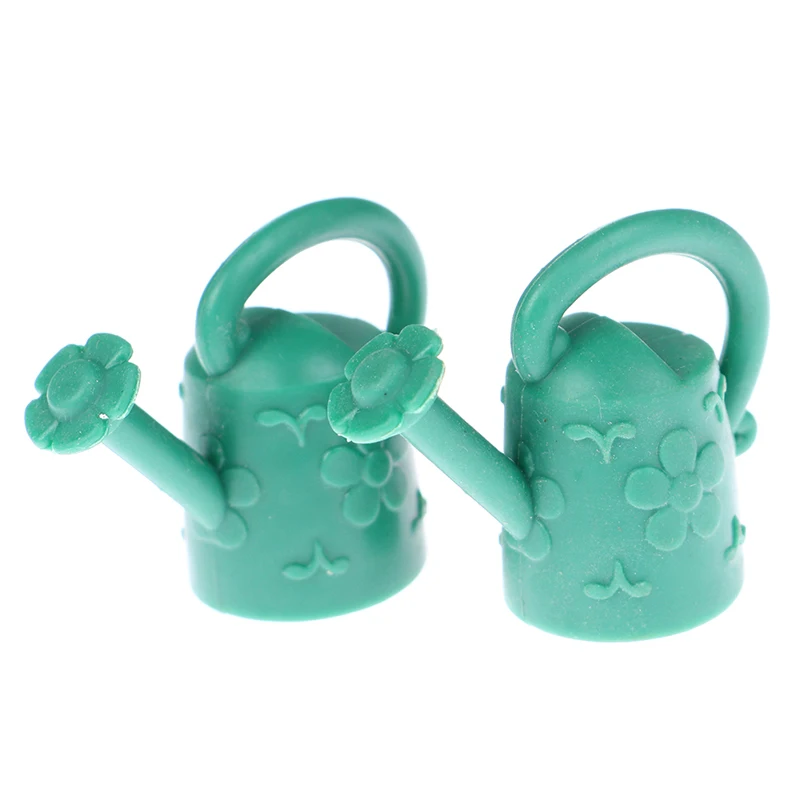 

1 шт., 1:12 миниатюрная кастрюля для полива кукольного домика, садовые аксессуары, игрушки