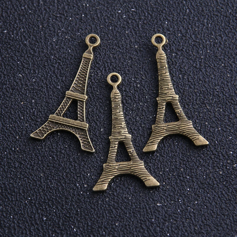 12 шт./лот 19*35 мм античная бронза/цвет винтажный металлический сплав полый