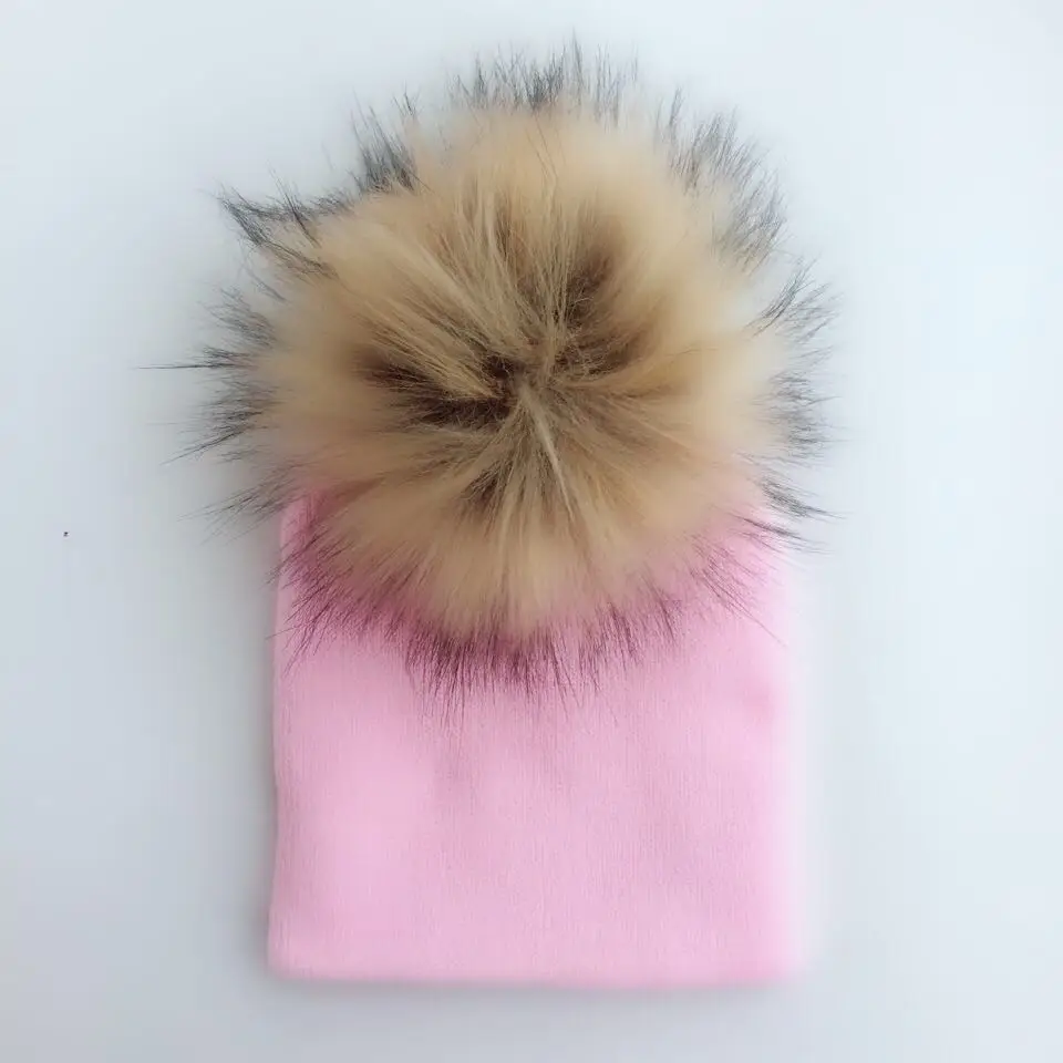 Вязаная зимняя шапка для маленьких детей Шапка девочек и мальчиков Детская из
