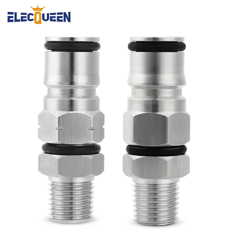 

Homebrew Ball Lock Post, 19/32'' Gas/ Liquid Corny Keg Adapter,1/4'' Male Bulkhead NPT Hex Nipple Beer Keg Pressure Relief Valve