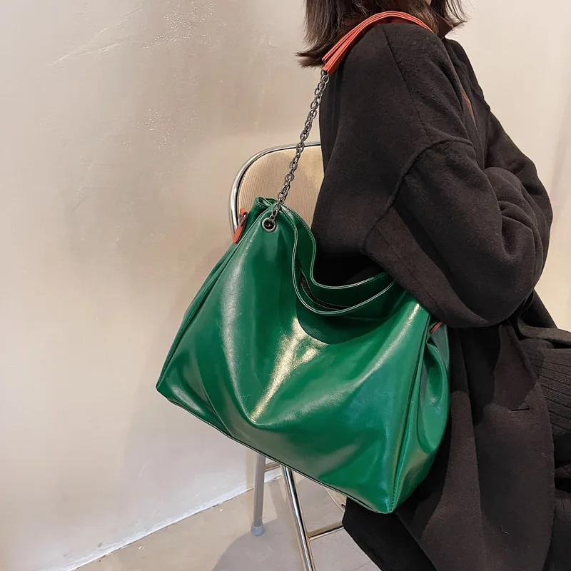 

Brand fashion women bucket shoulder bag large capacity female Crossbody bag luxury big tote bag Satchel chain ladies handbags