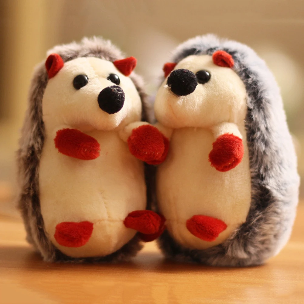 Милый плюшевый ежик животное чучела кукла кулон брелок кольцо украшение сумки |